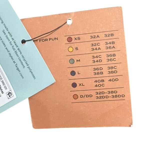 Shade & Shore Chocolate Bandeau Bikini Top, Size L, NWT - Picture 12 of 12